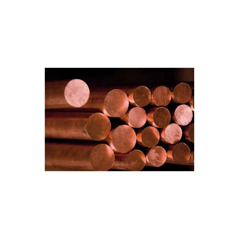 Staaf Ø2-25mm koper 2.0090 ronde stang С10999 stang Cu rond materiaal 2 meter, koper Staaf Ø2-25mm koper 2.0090 ronde stang С10999 stang Cu rond materiaal 2 meter, koper