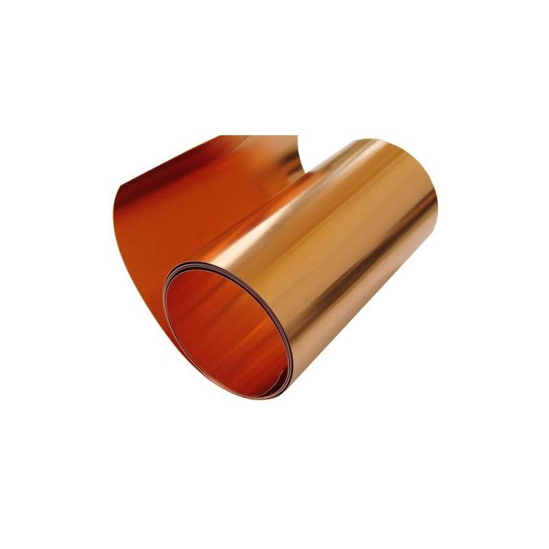 Kopertape 0,1x600mm koperen plakband 0,1 meter op 100 meter, koper Kopertape 0,1x600mm koperen plakband 0,1 meter op 100 meter, koper