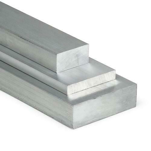 Aluminium platte staaf 20x2mm-100x40mm AlMgSi0.5 plat materiaal aluminium profiel plat ei