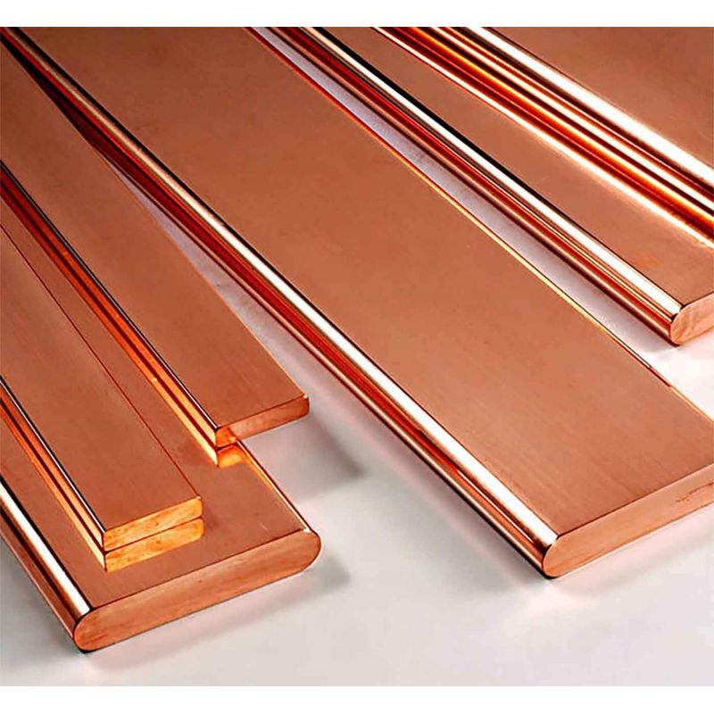 Koperen platte staaf 30x2mm-90x12mm stroken plaatstaal gesneden tot 1,5 meter Koperen platte staaf 30x2mm-90x12mm stroken plaatstaal gesneden tot 1,5 meter