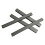 Wolfram 99% element 74 zuiver metaal metalen strip wolframstrip 0.2x20x104mm Evek GmbH - 3