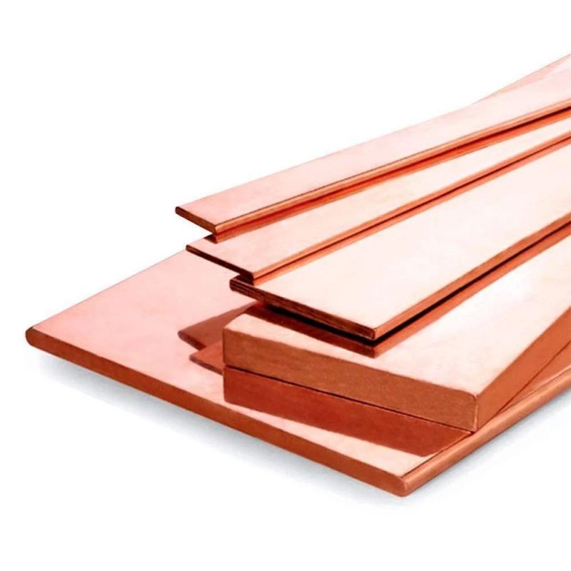 Koperen platte staaf 30x2mm-90x5mm stroken plaatstaal op maat gesneden 0,5-2 meter plaat Koperen platte staaf 30x2mm-90x5mm stroken plaatstaal op maat gesneden 0,5-2 meter plaat