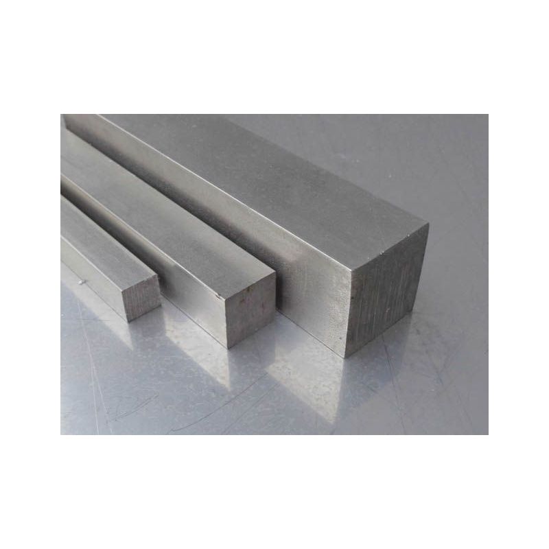 Vierkantstaaf 4x4mm – 50x50mm roestvrij staal 1.4301 vierkante staaf V2A vierkante massieve AISI 304 Evek GmbH - 1