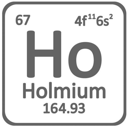 Holmium 99,9% element Ho 67 zuivere 99,99 Zeldzame metalen 1gr-5kg