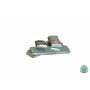 Indium 99,99% onedel (bar) van 1 gram tot 5 kg ingot-element 49, ruw metaal In (49), zeldzame metalen