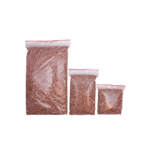 Koper korrels 99,9% puur koper Cu-element 29 zuiverheid gerecycled 100gr-5kg