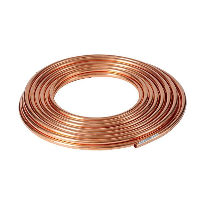 Koperen buis zacht gegloeid 1х0.2mm-3х0.5mm Cu-DHP/CW024A in ring 2.1990