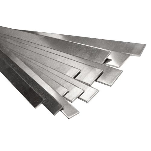 Aluminium plaatmetaal stroken platte bar 20x0.5mm-90x1mm op maat gesneden stroken