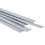 Roestvrij staal plaatstrip 1.4301 platte staaf 20x0.5mm-90x1mm op maat gesneden strip
