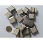 Nikkel kathode Ni 99% anode creatie crafting bladmetaal klompjes 20x20mm