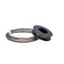 Zirkoon Zr 99,6% Draad 0.5-1.6mm Zuiver Metaal