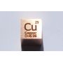 Koper Cu Metaal Kubus 10x10mm gepolijst 99,95% Zuiverheid kubus