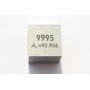 Niob Nb Metaal Kubus 10x10mm gepolijst 99,95% Zuiverheid Niobium kubus