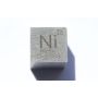 Metalen kubus gepolijst 10x10mm zuiverheid kubus