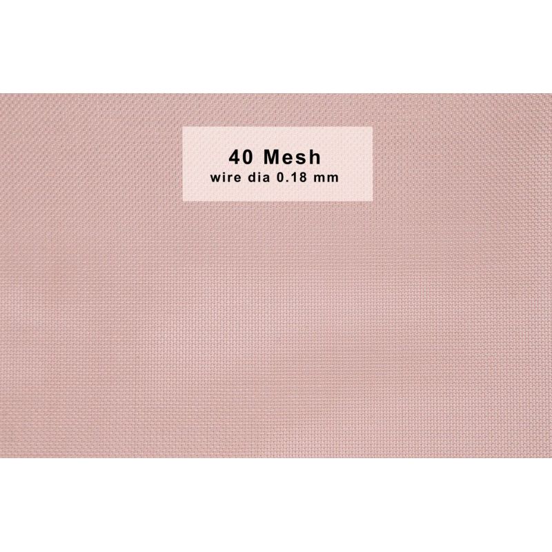 Kopergaas 30-200 mesh breed 50mm-300mm СU-OF CW008A roosterfilter draad