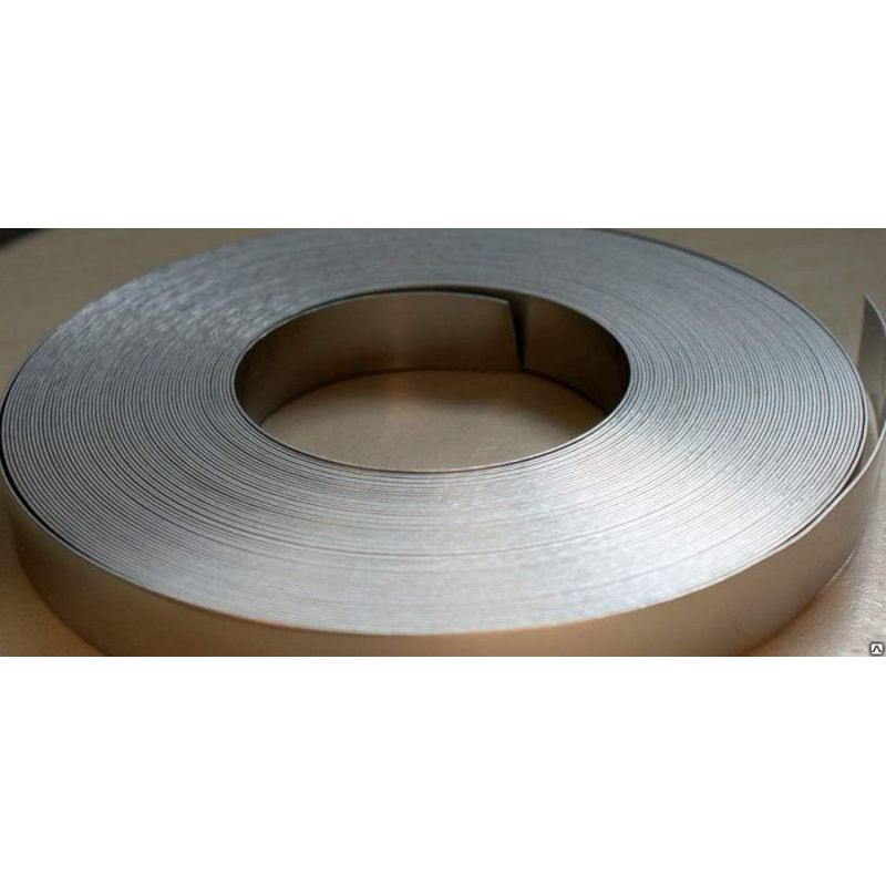 Tape plaatwerk tape 1x6mm tot 1x7mm 1.4860 nichroom folie tape platte draad 1-100 meter, nikkellegering