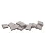 Nikkel kathode Ni 99% anode creatie crafting bladmetaal klompjes 20x20mm