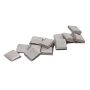 Nikkel kathode Ni 99% anode creatie crafting bladmetaal klompjes 20x20mm