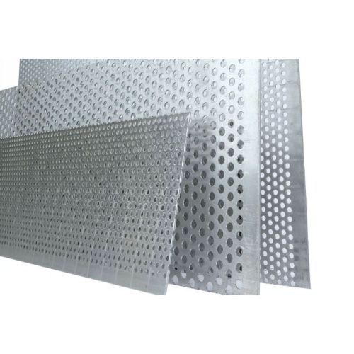 Geperforeerd plaatwerk aluminium RV3-5 platen maatwerk te kiezen gewenste maat mogelijk aluminium