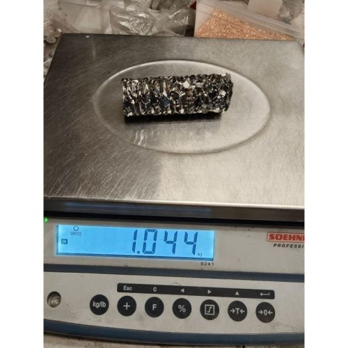 Hafnium kristalstaaf  0.25kg-3kg Zr0.2% metaal puur element 72